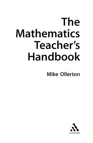 Mathematics teacher - mathematics, teacher's