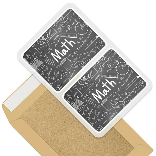 Rectangle stickers 7 5cm - stickers, 7.5cm