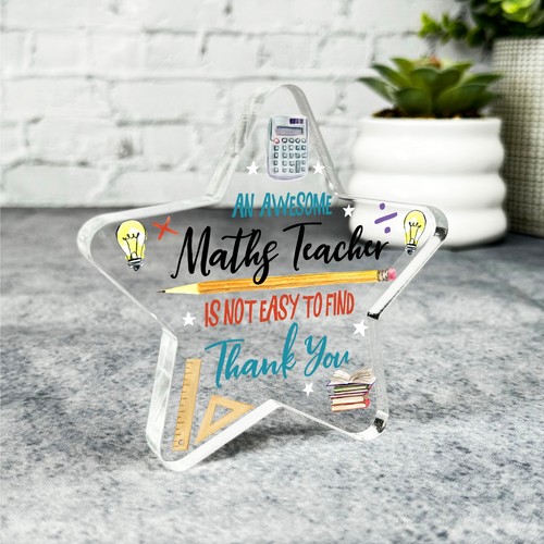 Awesome maths teacher present - awesome,
