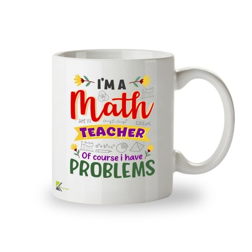 Funny math maths teacher mug - maths,