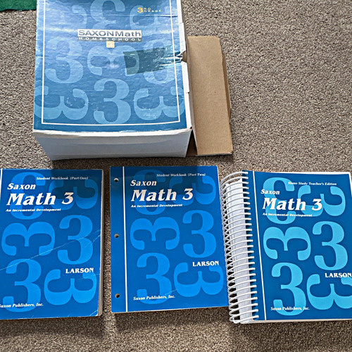 Saxon math 3rd grade - math,