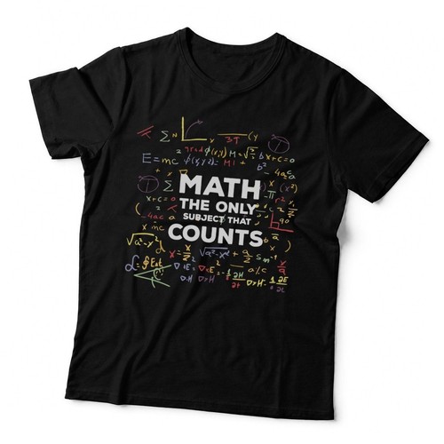 Maths teacher shirt math - teacher, t-shirt,