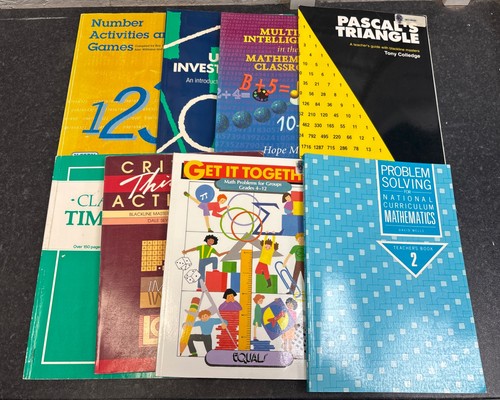 Maths teacher book bundle 8 - book, x